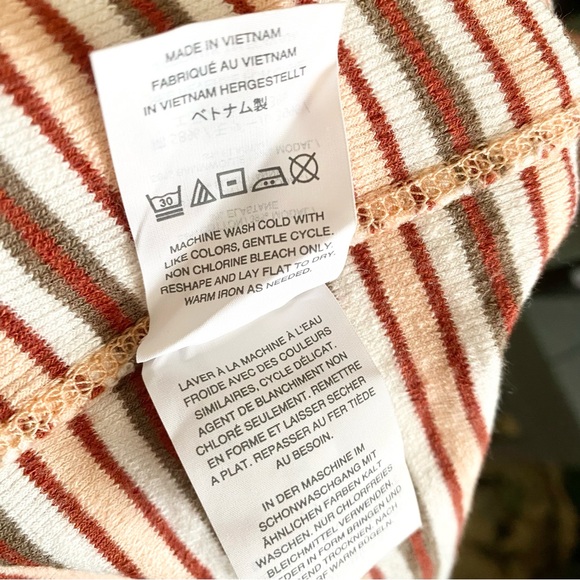 Madewell High-Neck Striped Tank - Picture 6 of 7